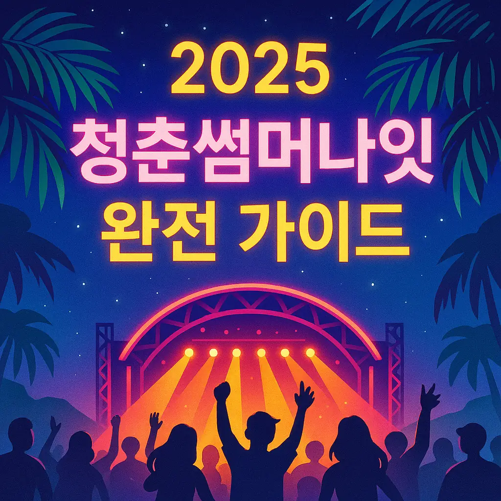 2025 Youth 청춘썸머나잇